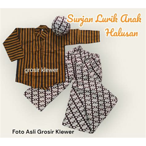 Baju Lurik Anak Laki Laki: Gaya Tradisional yang Kembali Jadi Tren!