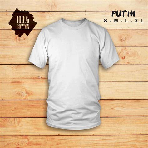 Gambar Kaos Polos untuk Editing: Kreasi Tanpa Batas dengan Template Sederhana