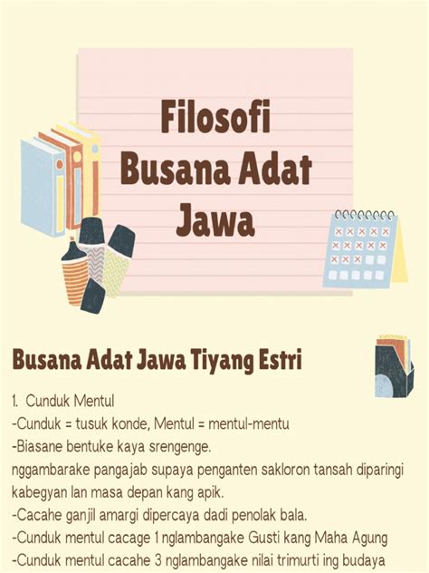 Mengenal Lebih Dekat Keindahan dan Makna Filosofis Baju Adat Jawa